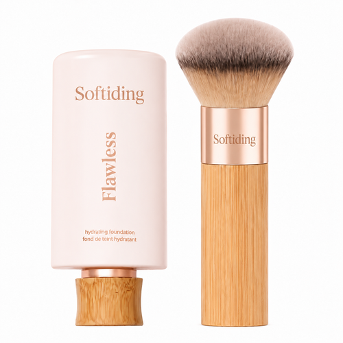 Timeless Hydrating Serum Foundation +  Brush