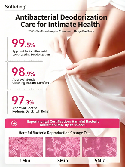 Probiotic Feminine Spray – pH 4.5 Cooling, Restores Flora & Eliminates Odor. Plant-Based, Gynecologist Tested, for Postpartum & Period