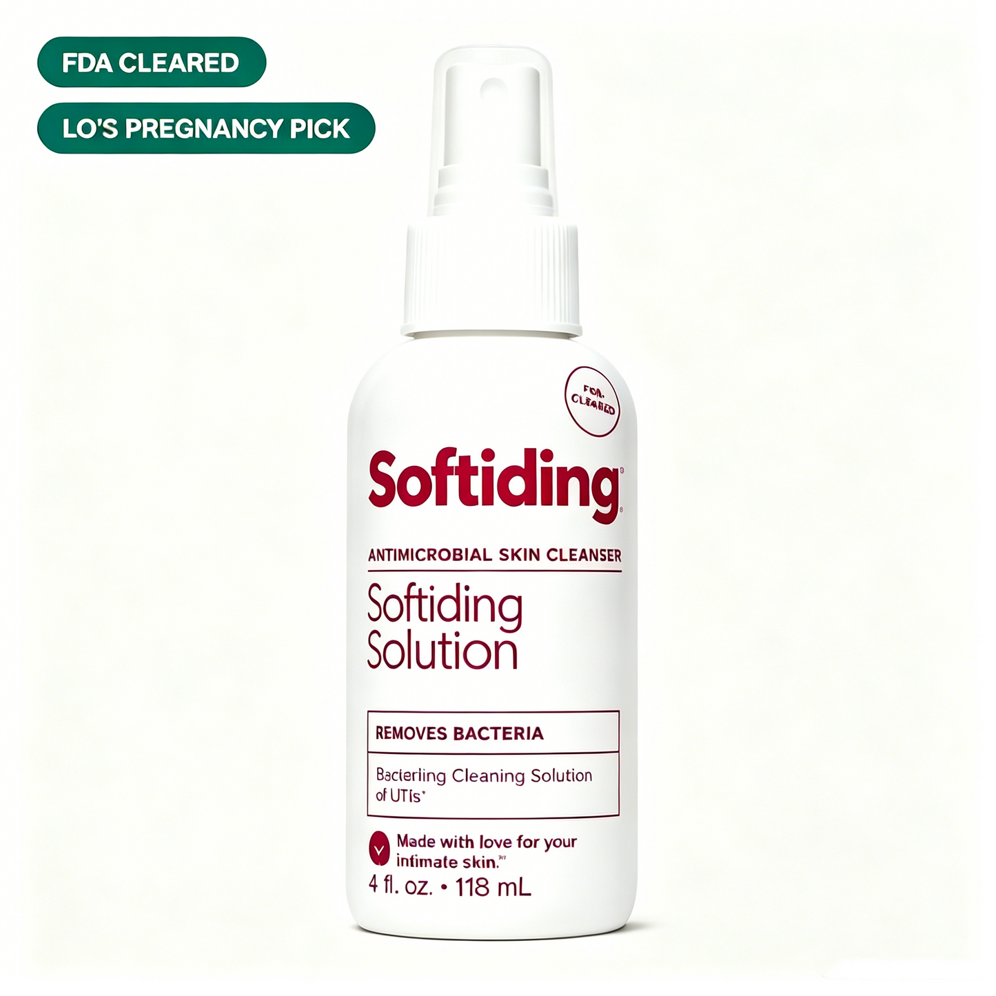 Probiotic Feminine Spray – pH 4.5 Cooling, Restores Flora & Eliminates Odor. Plant-Based, Gynecologist Tested, for Postpartum & Period