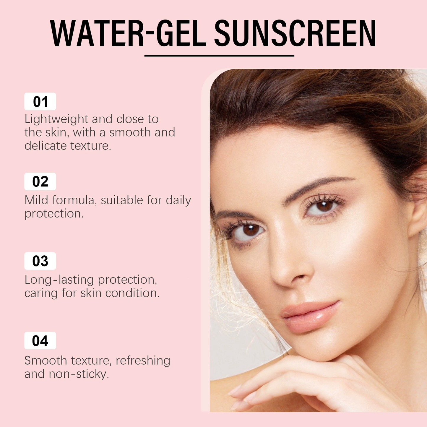 Softiding Sunglaze Water-Gel Sunscreen 🌞SPF50+ PA++++ – Probiotic & Ceramide-Infused Daily Moisturizer with Broad-Spectrum UV Protection
