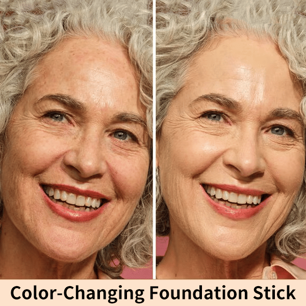 🎉BUY 1 GET 1 FREE🎉[OFFICIAL PRODUCT] Softiding Cover Cream Stick V w/ Detachable Brush - Korean Skin Care Color-Changing Foundation Stick with Collagen Capsules (0.45 oz)