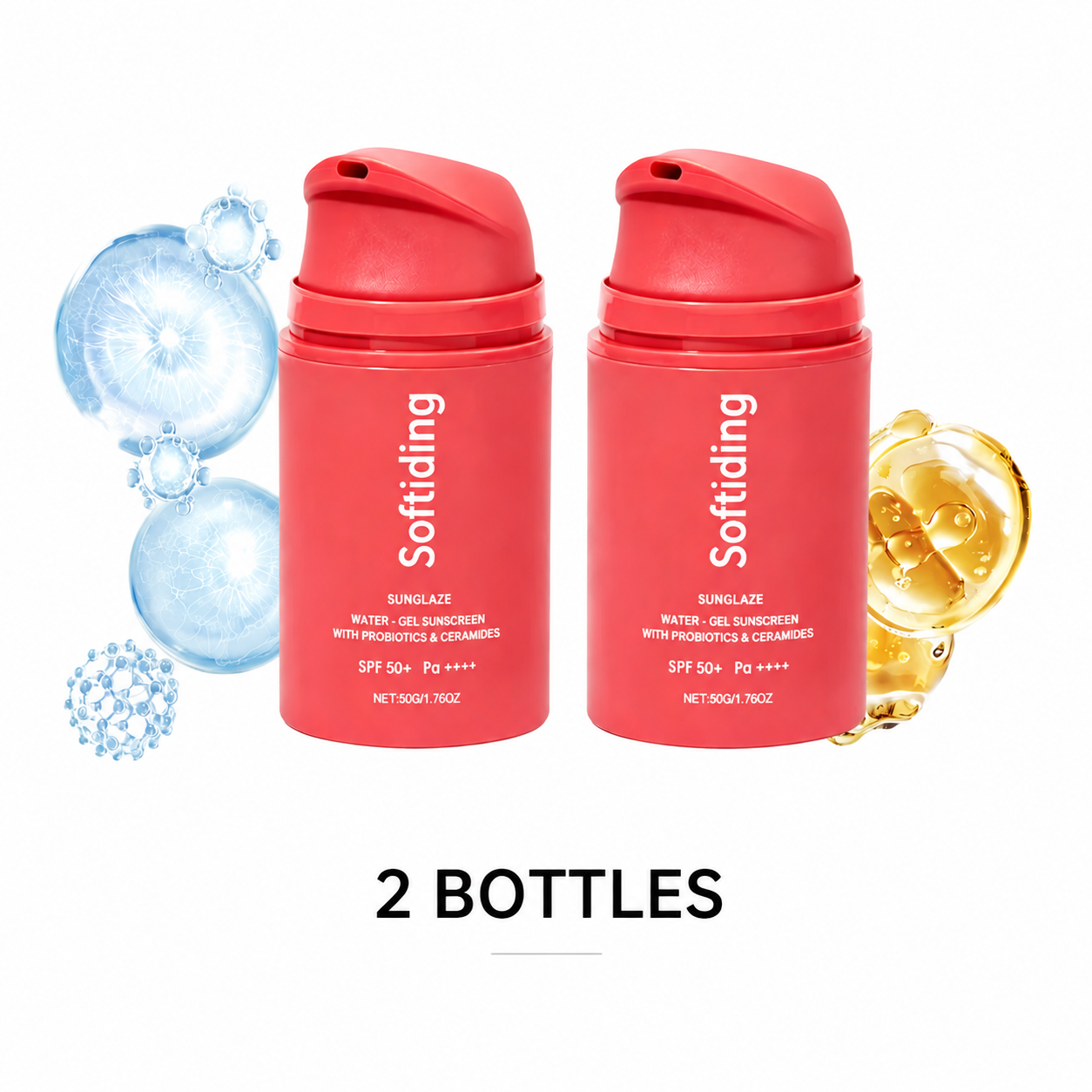 two bottles
