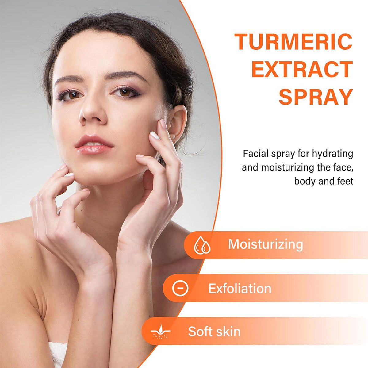 🥰Softiding Keratin Care Kojic Acid Turmeric Spray 200ml Pore Clearing Exfoliating Formula Skin Repair Scrub(Buy three, get one free)