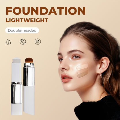 🎉BUY 1 GET 1 FREE🎉[OFFICIAL PRODUCT] Softiding Cover Cream Stick V w/ Detachable Brush - Korean Skin Care Color-Changing Foundation Stick with Collagen Capsules (0.45 oz)