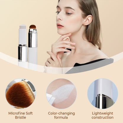 🎉BUY 1 GET 1 FREE🎉[OFFICIAL PRODUCT] Softiding Cover Cream Stick V w/ Detachable Brush - Korean Skin Care Color-Changing Foundation Stick with Collagen Capsules (0.45 oz)